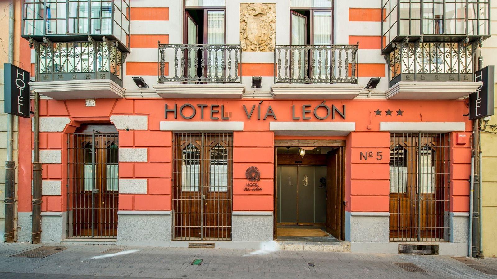 Hotel Alda Via Леон Экстерьер фото