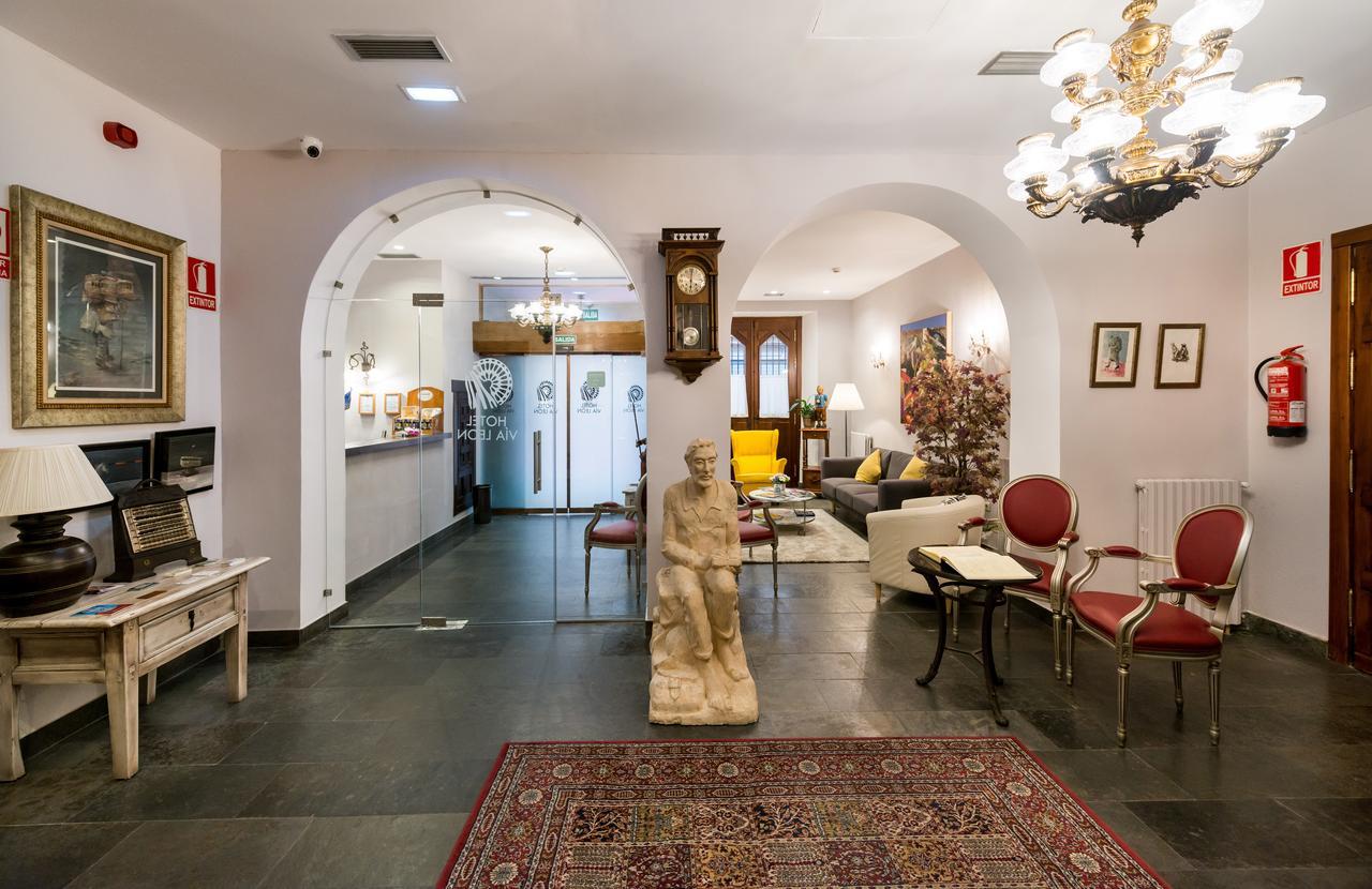 Hotel Alda Via Леон Экстерьер фото